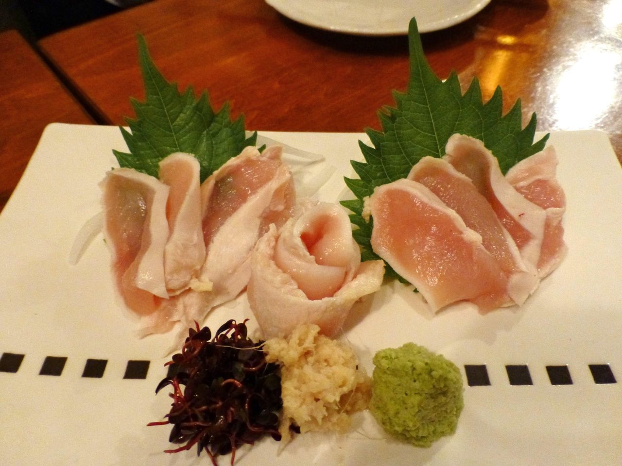 天草大王のムネ肉刺し