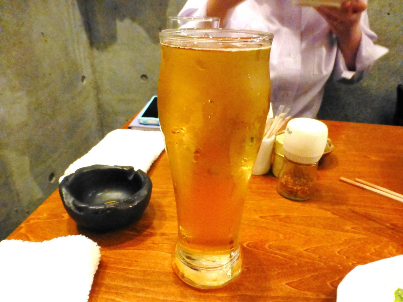 シャンディガフ(ビールのジンジャエール割り)