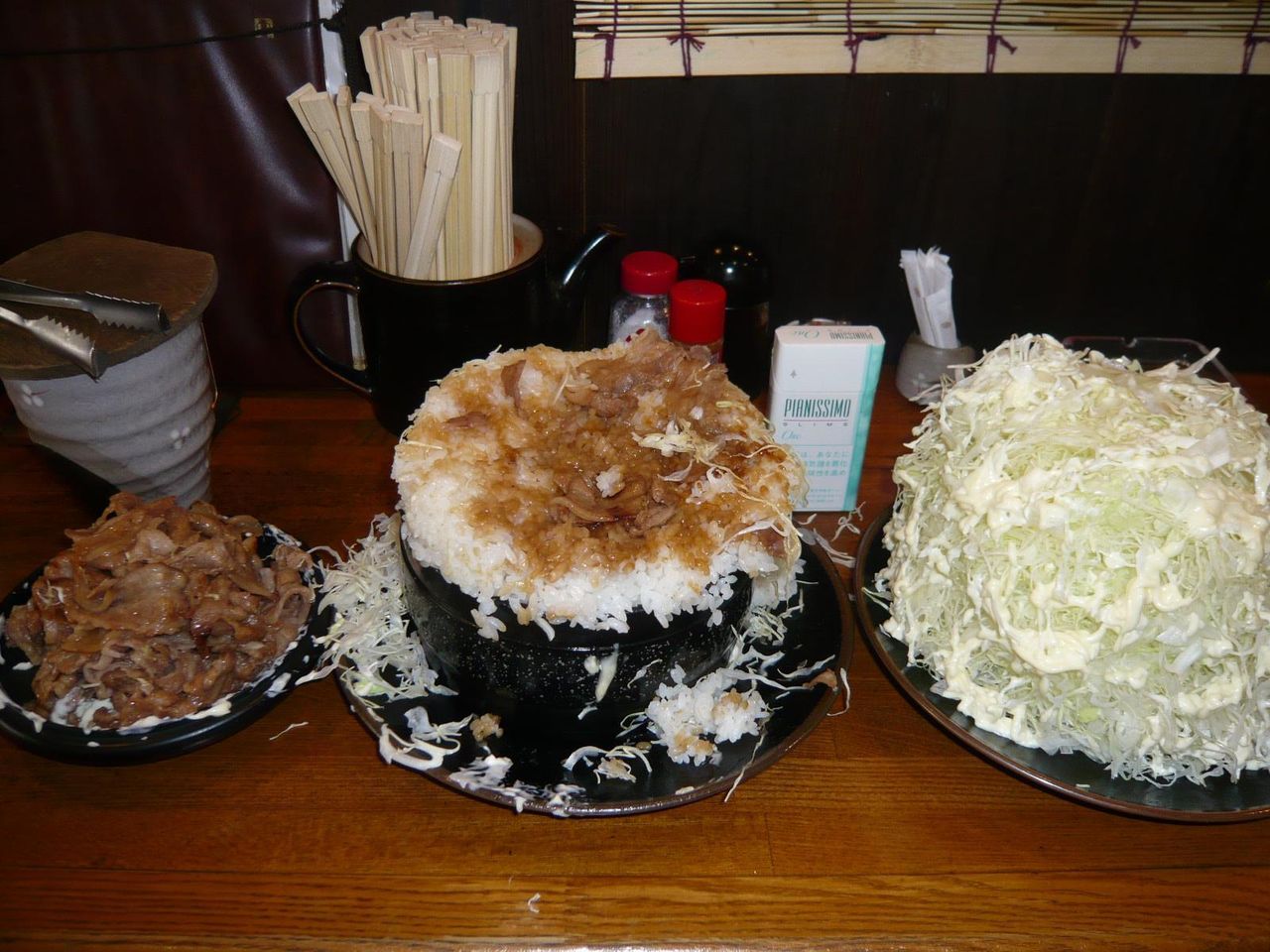 ようやくご飯を食べられる状態に・・・