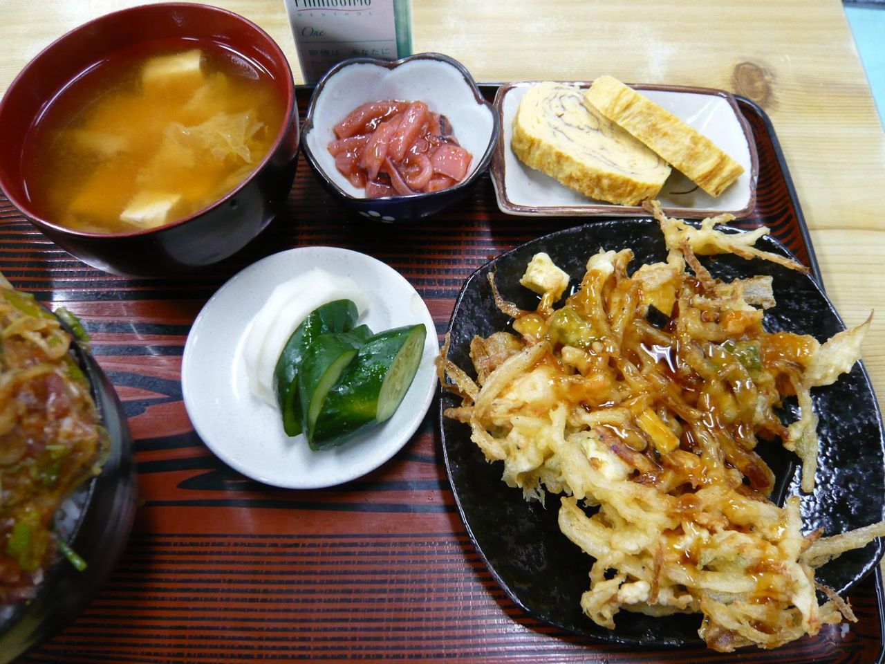 ねぎとろ番長980円は、おかずも充実しています!