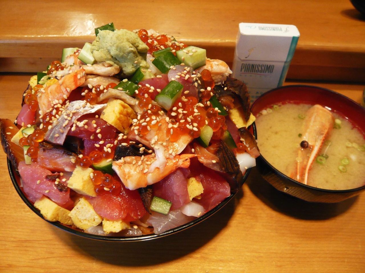 神田江戸ッ子寿司本店の、ばらちらし大盛840円!