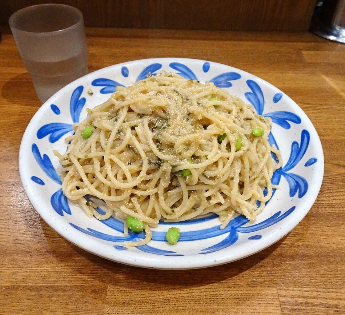 □西新宿の「くぼやん」で、デカ盛り明太子スパゲッティ！ : gakudaiの