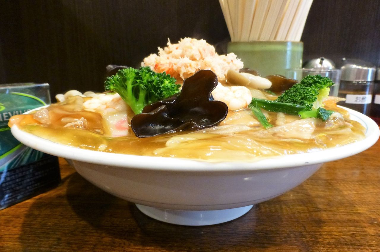 □喜多見の「栄華」で、デカ盛り五目かた焼きそば！ : gakudaiの週末は