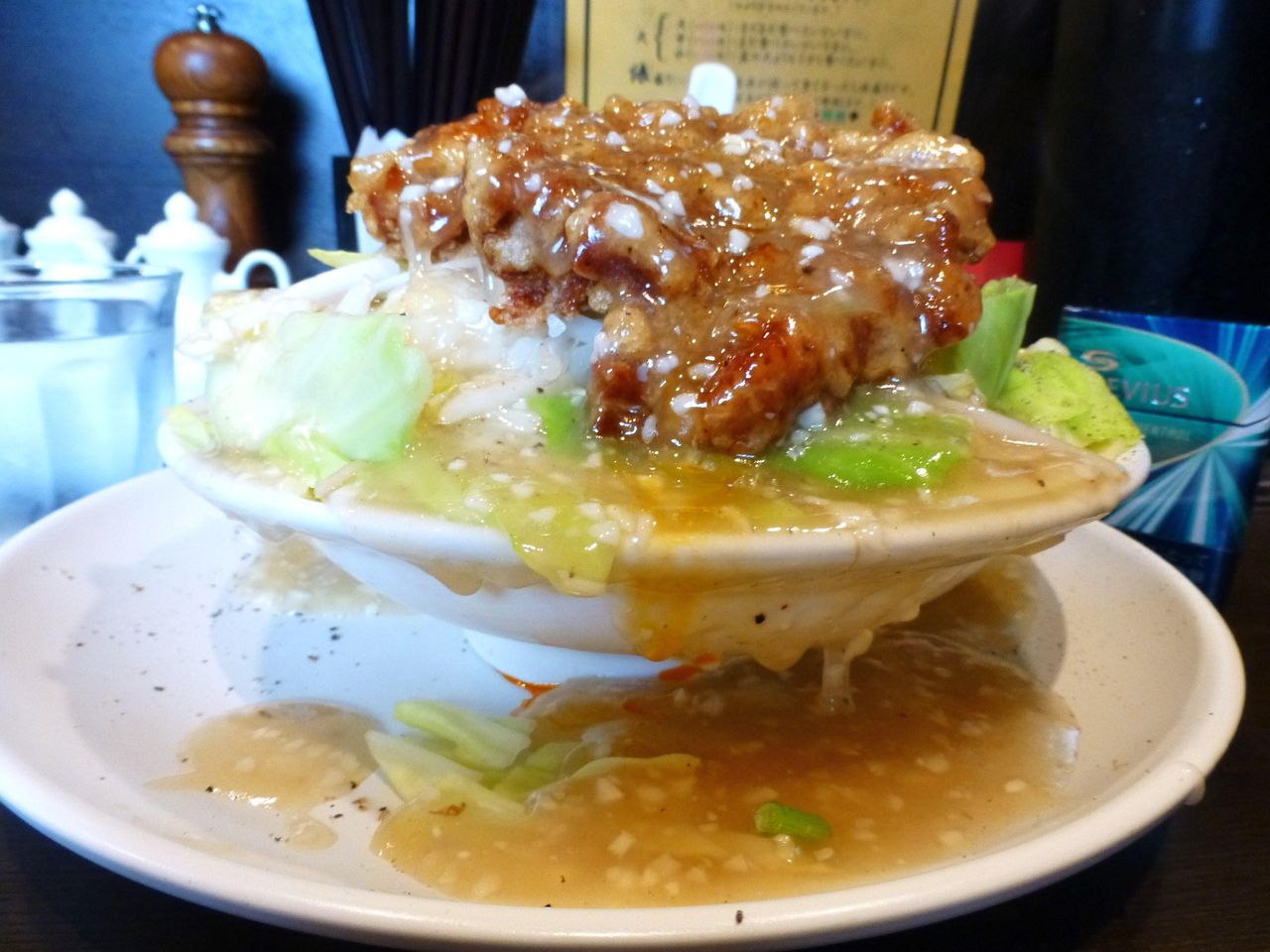 麺飯店 俵飯 : 武蔵小金井の「俵飯」で、塩ダレ飯の源泉かけ流し！ : gakudaiの週末はデカ盛り！