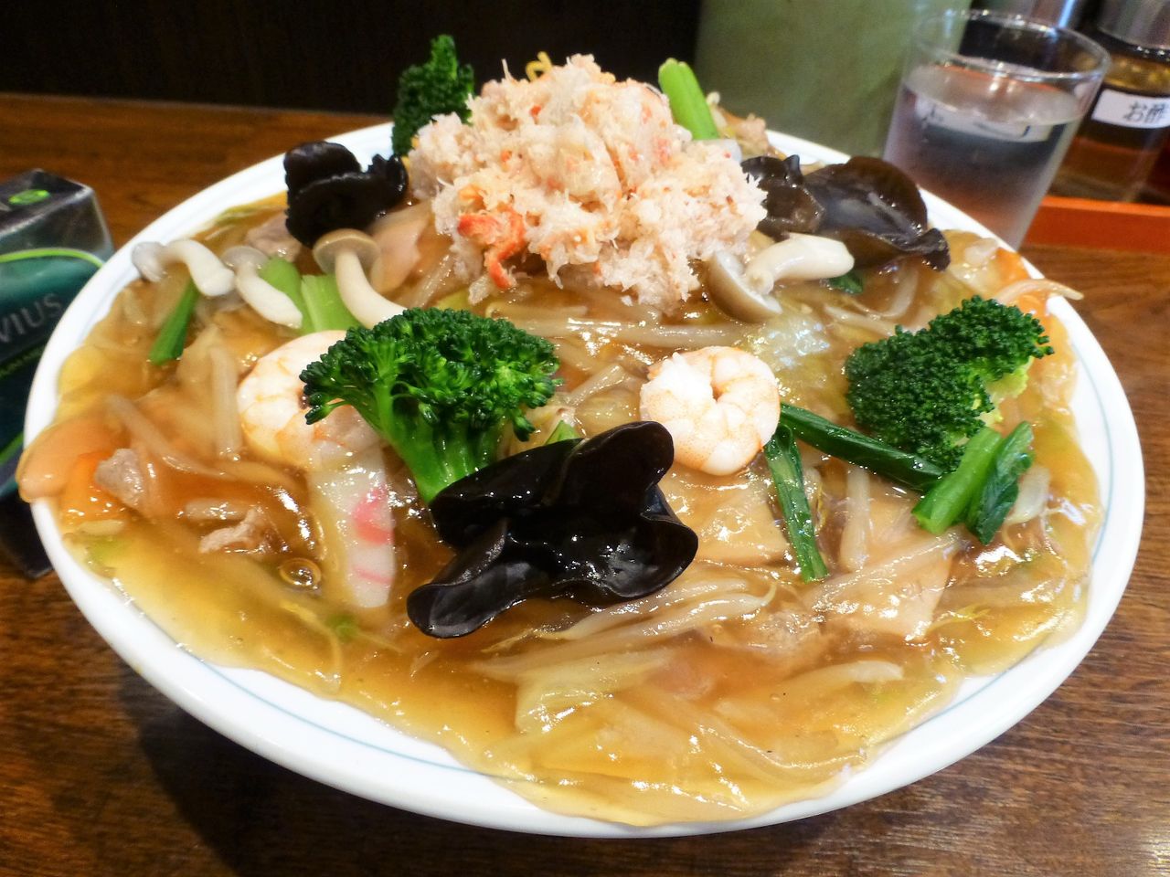 □喜多見の「栄華」で、デカ盛り五目かた焼きそば！ : gakudaiの週末は