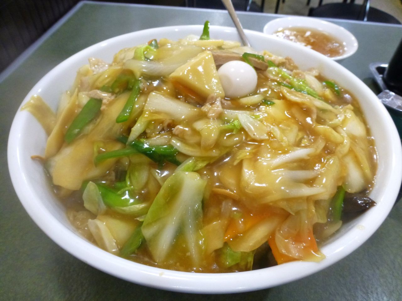 盛世中华 □神保町の「ぶん華」で、デカ盛りカタヤキ中華丼！ : gakudaiの週末は