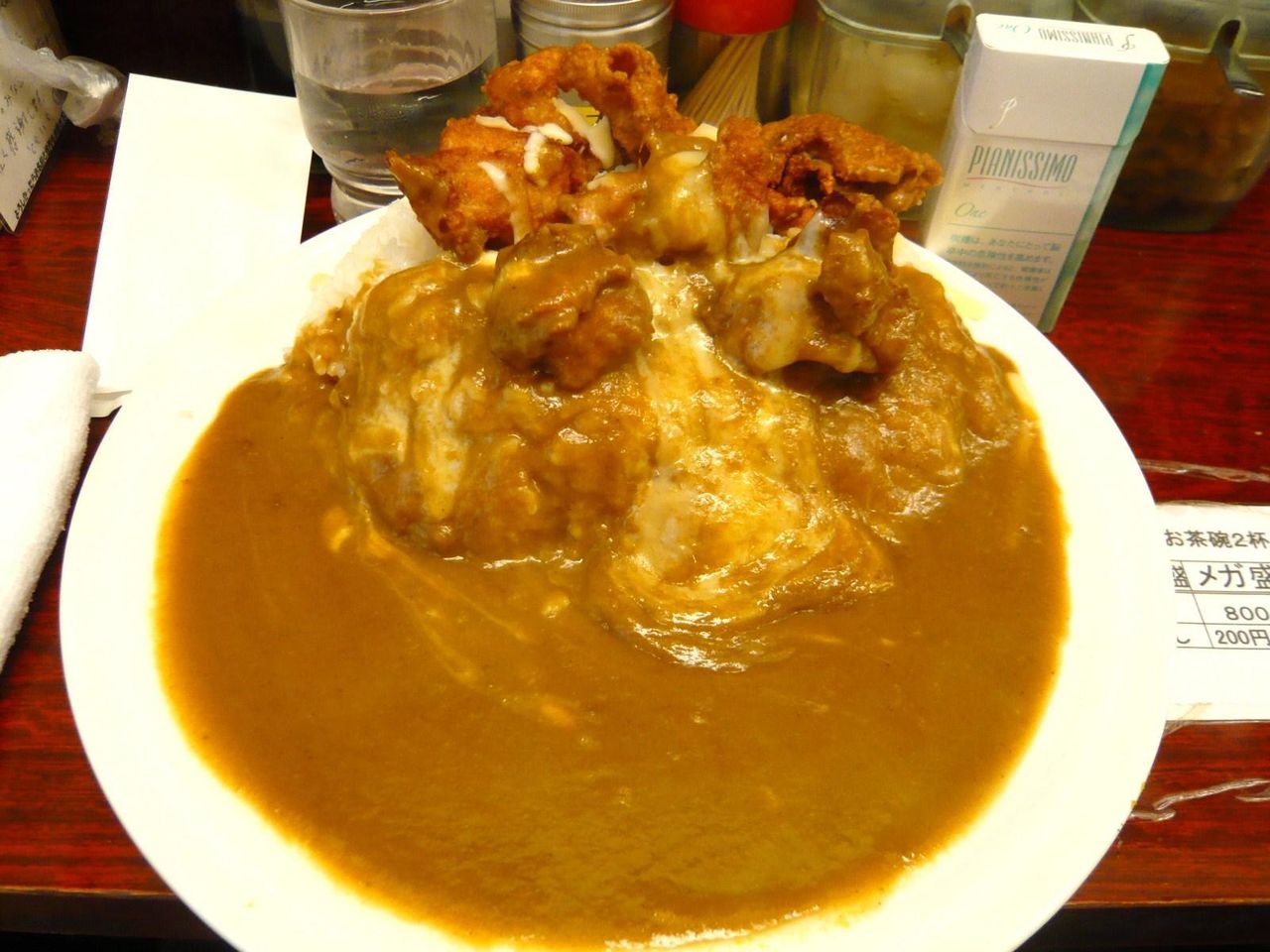 マンモスカレー 秋葉原名物 マンモス1キロカレー Gakudaiの週末はデカ盛り マンモスカレー 秋葉原名物 マンモス1キロカレー Gakudaiの週末はデカ盛り