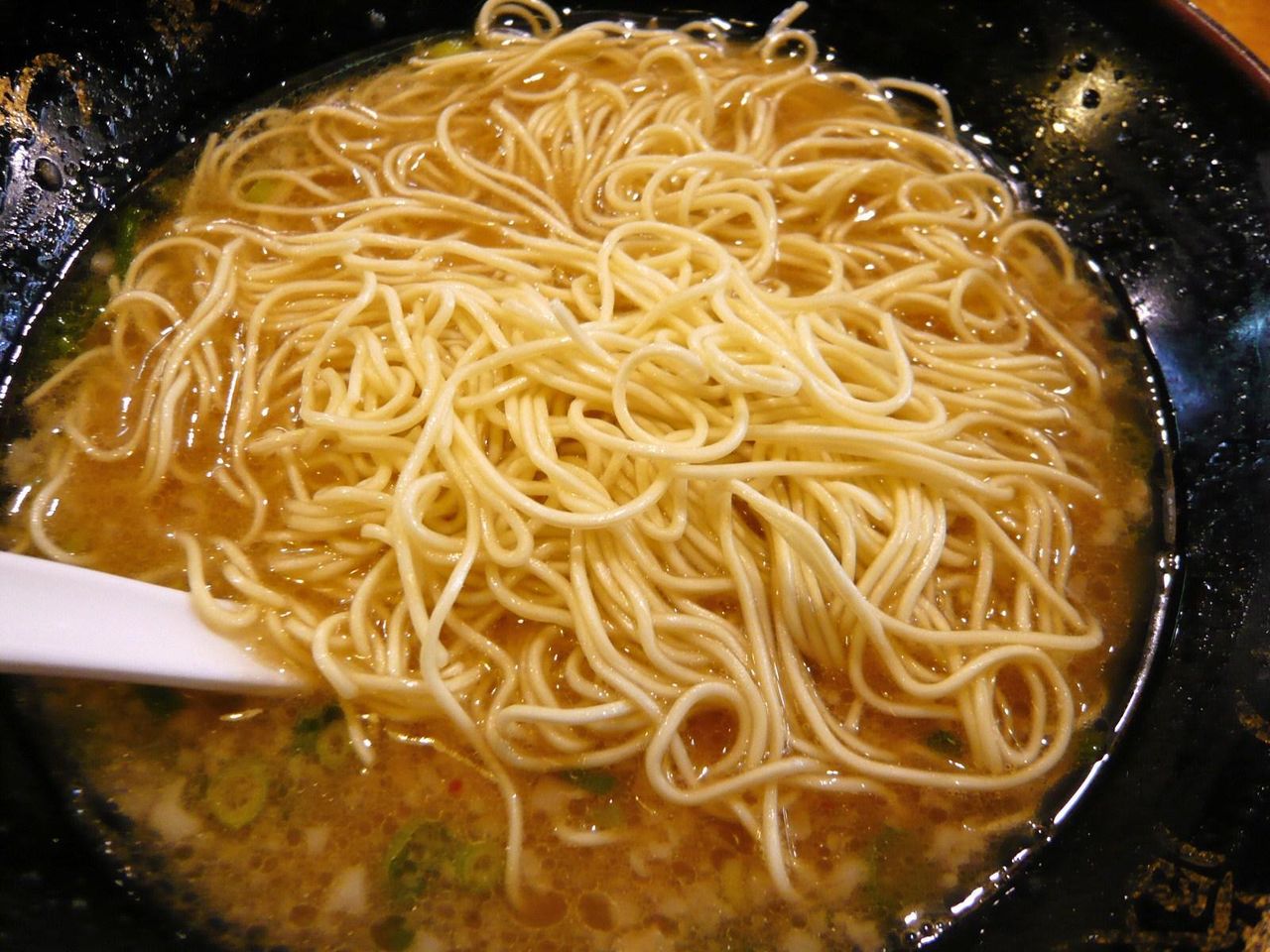 替玉「硬麺30秒」は、まだボキボキ感が残っています!