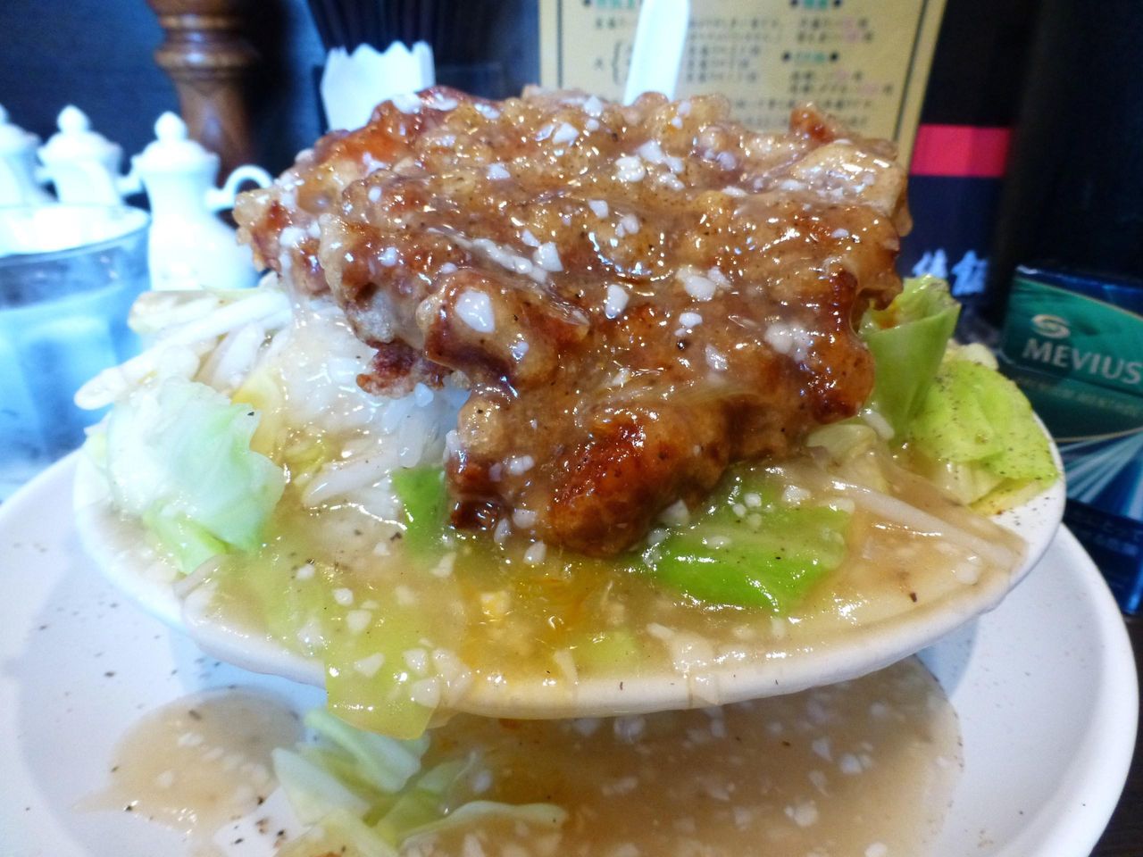 麺飯店 俵飯 : 武蔵小金井の「俵飯」で、塩ダレ飯の源泉かけ流し！ : gakudaiの週末はデカ盛り！
