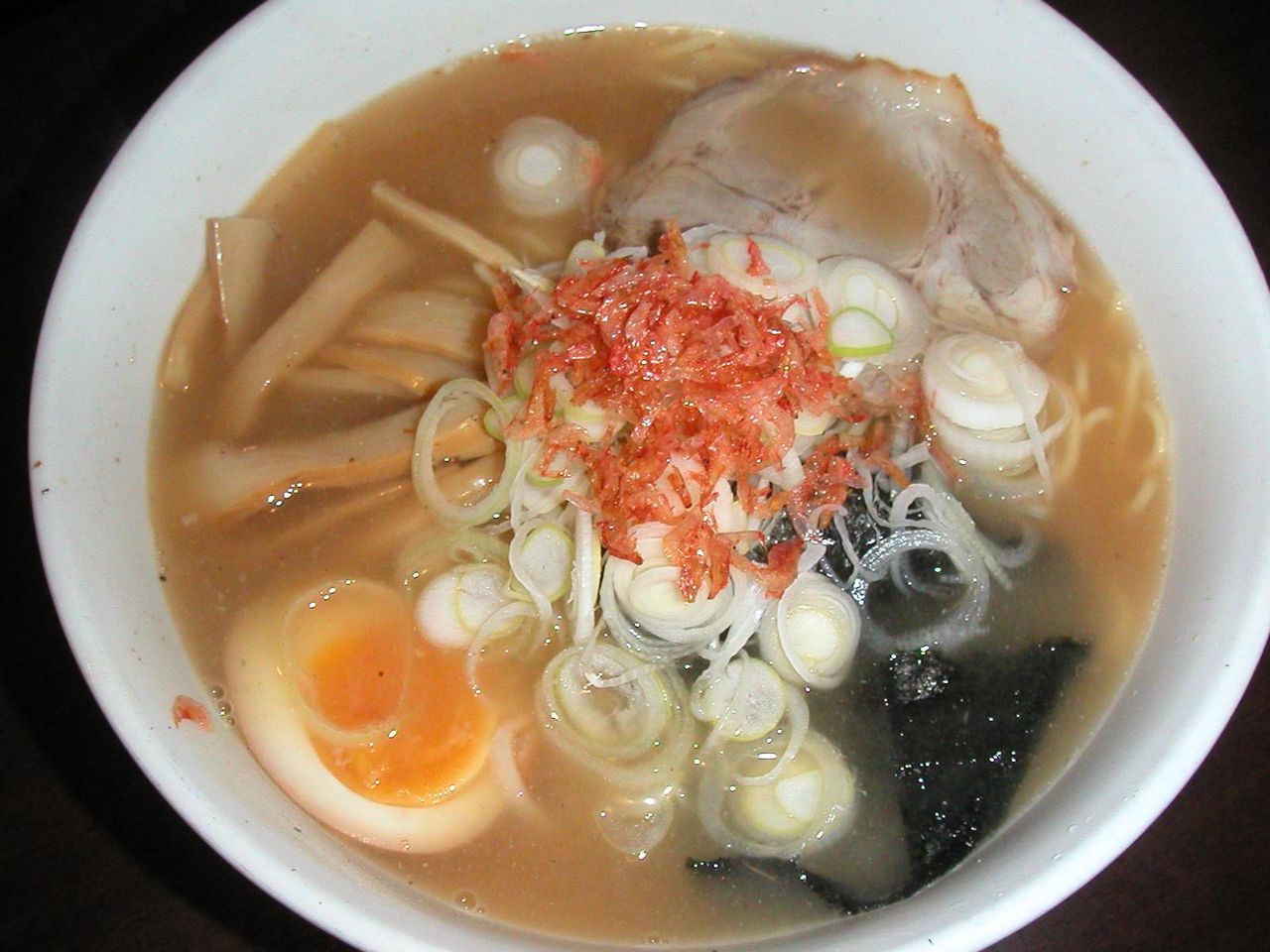塩ラーメン細麺680円
