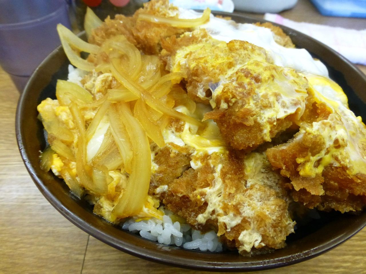 天ぷら豊野 横浜橋の天ぷら豊野で ｗカツ丼大盛 Gakudaiの週末はデカ盛り