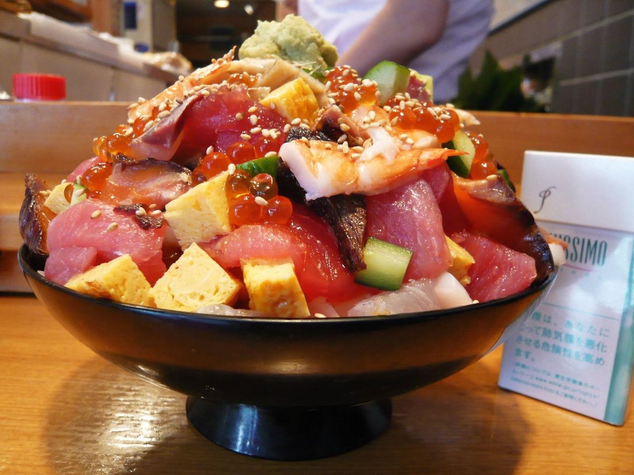 神田の海鮮マウンテン!・・・ばらちらし大盛840円