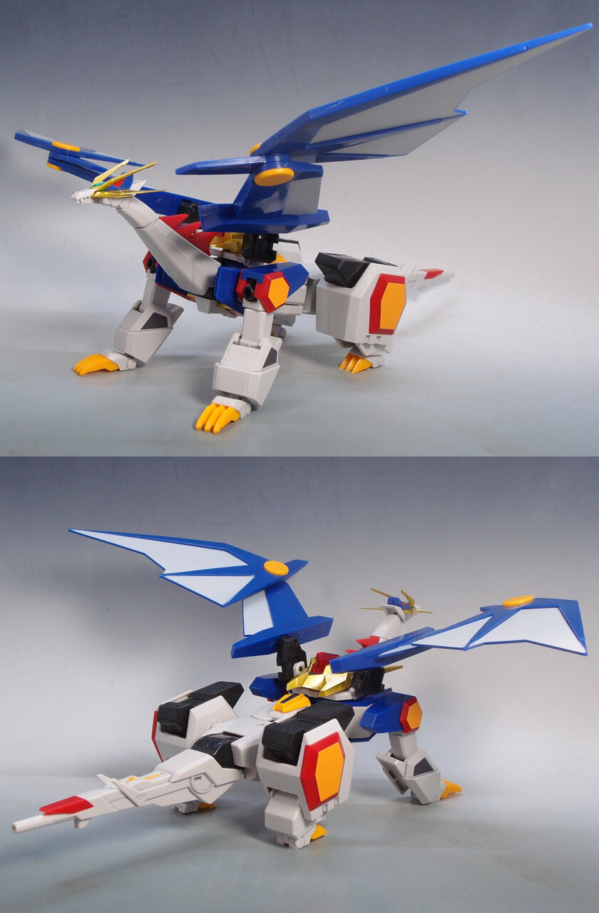 MODEROID ライジンオー&バクリュウオーセット 箱に傷有 超無敵合体