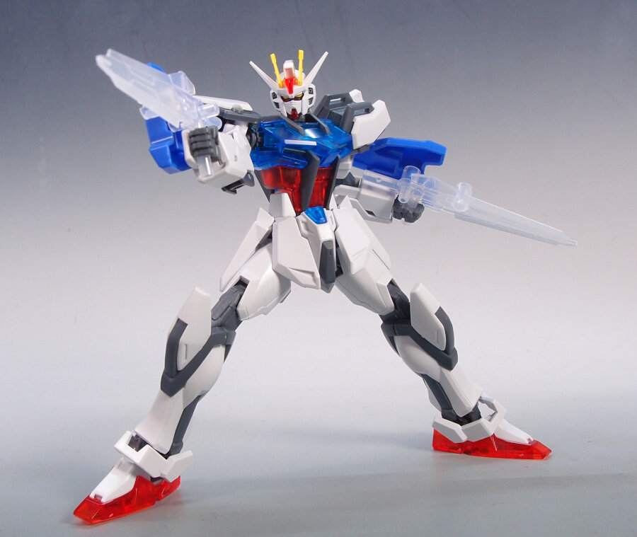 EGストライクガンダム ソリッドクリアアナザー、SDEXダブルオー