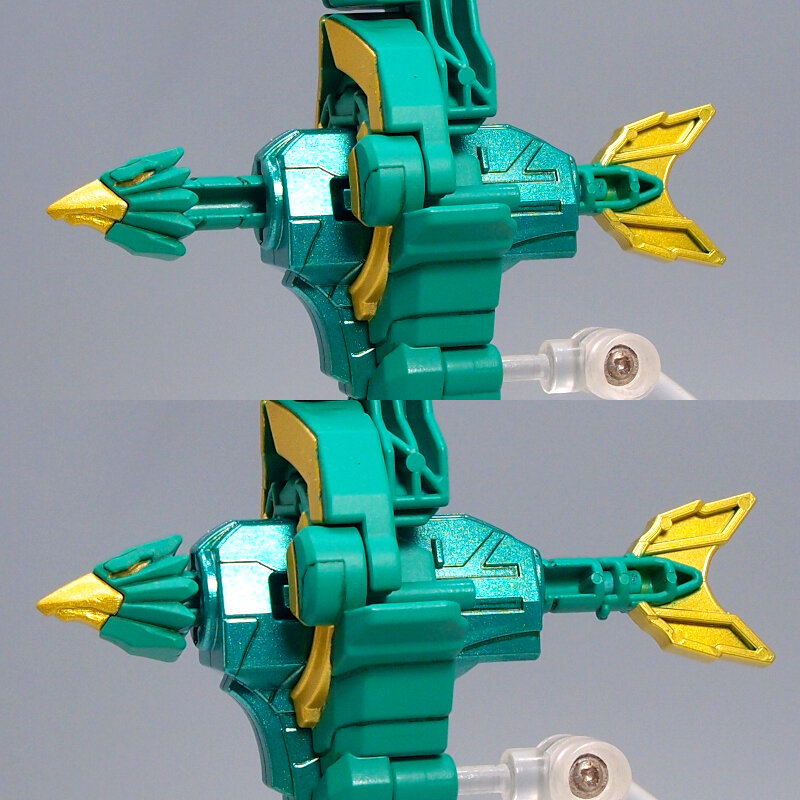 ミニプラ ナンバーワン合体シリーズ02 テガソード&イーグルシューター