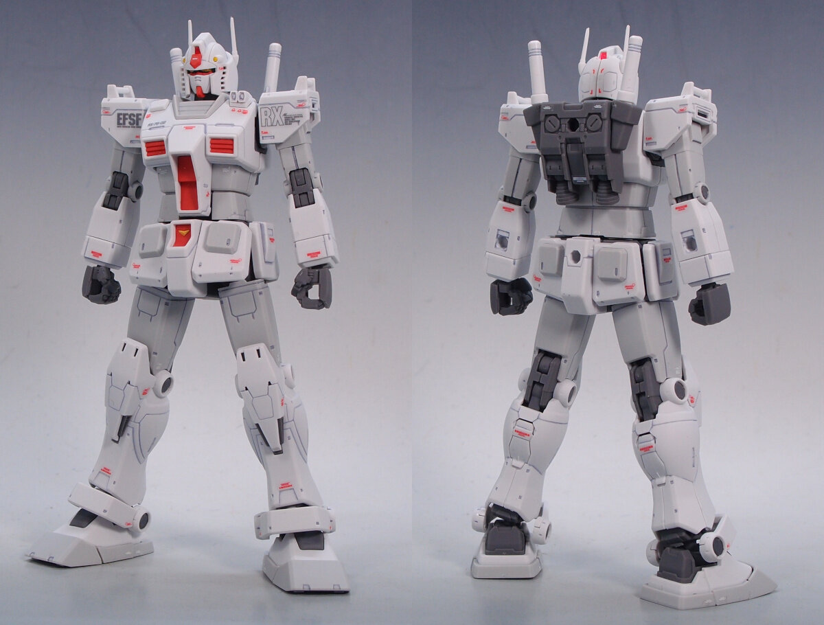 HG ORIGIN RX-78-02 ガンダム ロールアウトカラー : G-01格納庫2（仮）