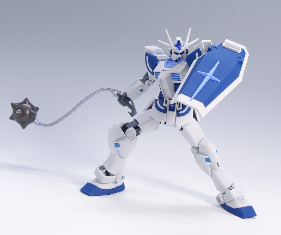 HG + EG RX-78-lā-l ラーガンダム試作一型 塗装済 完成品 HG + EG RX-78-lā-l ラーガンダム試作一型 塗装済 完成品 - メルカリ