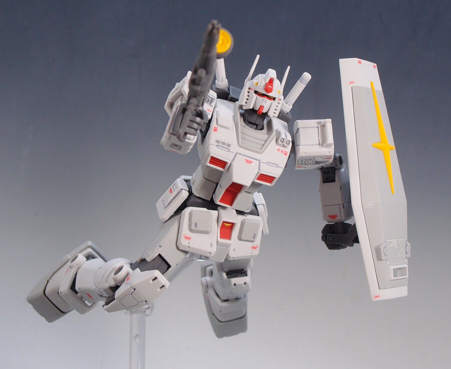 HG ORIGIN RX-78-02 ガンダム ロールアウトカラー : G-01格納庫2（仮）