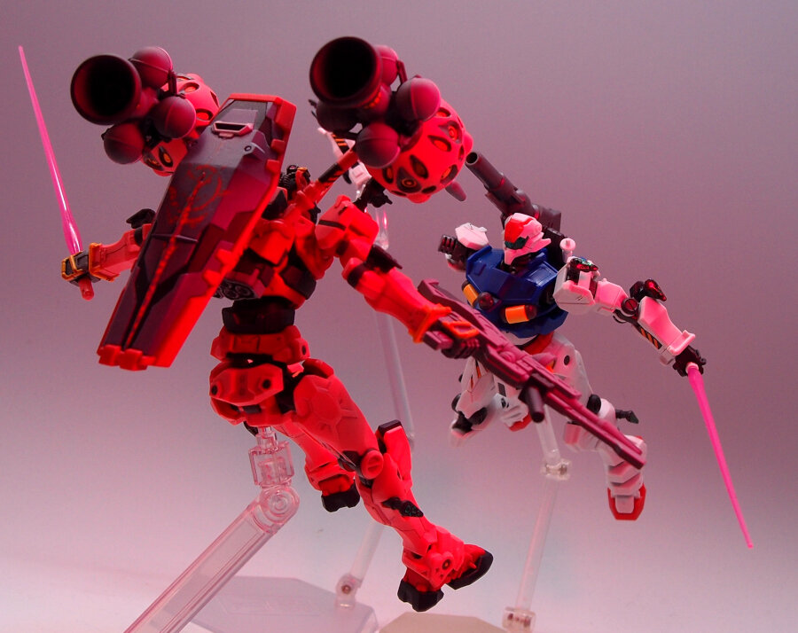 s*n様 セイラ専用軽キャノン　01ガンダム　赤いガンダム HG セイラ専用軽キャノン : G-01格納庫2（仮）