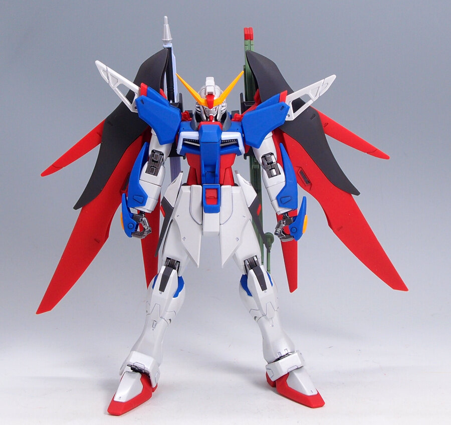 HGCE デスティニーガンダム 完成 - プラモDEブログ