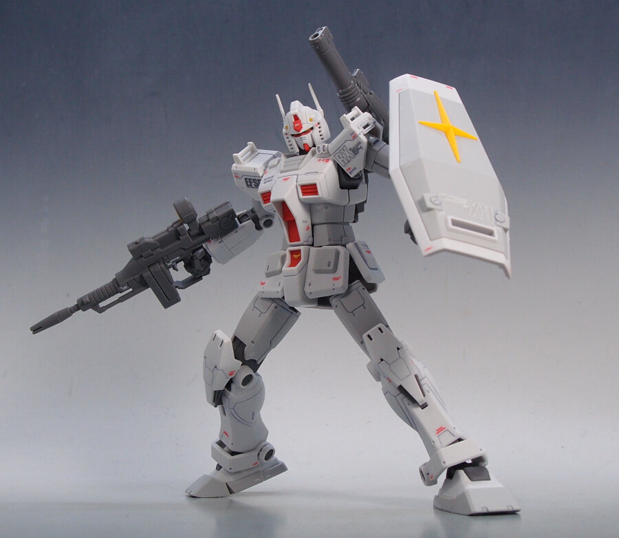 HG ORIGIN RX-78-02 ガンダム ロールアウトカラー : G-01格納庫2（仮）