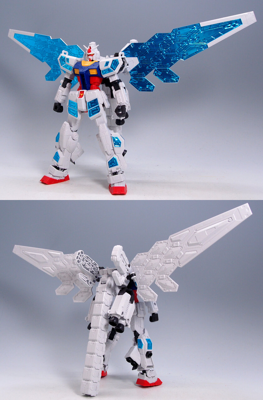 EG オプションパーツセット（EX-001 グラスフェザー装備） : G-01