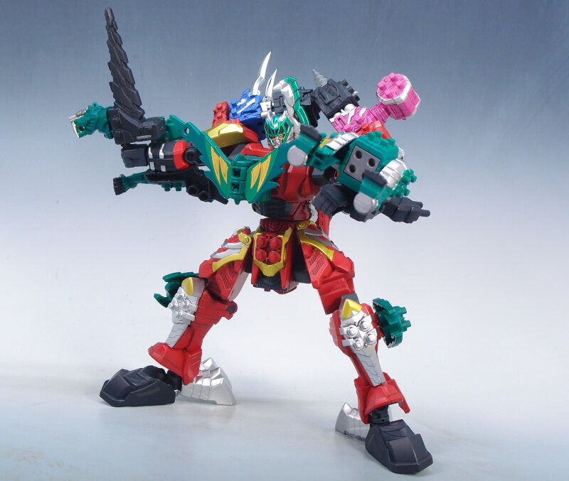 ミニプラ 騎士竜合体シリーズ02 キシリュウオーファイブナイツ&ディメ