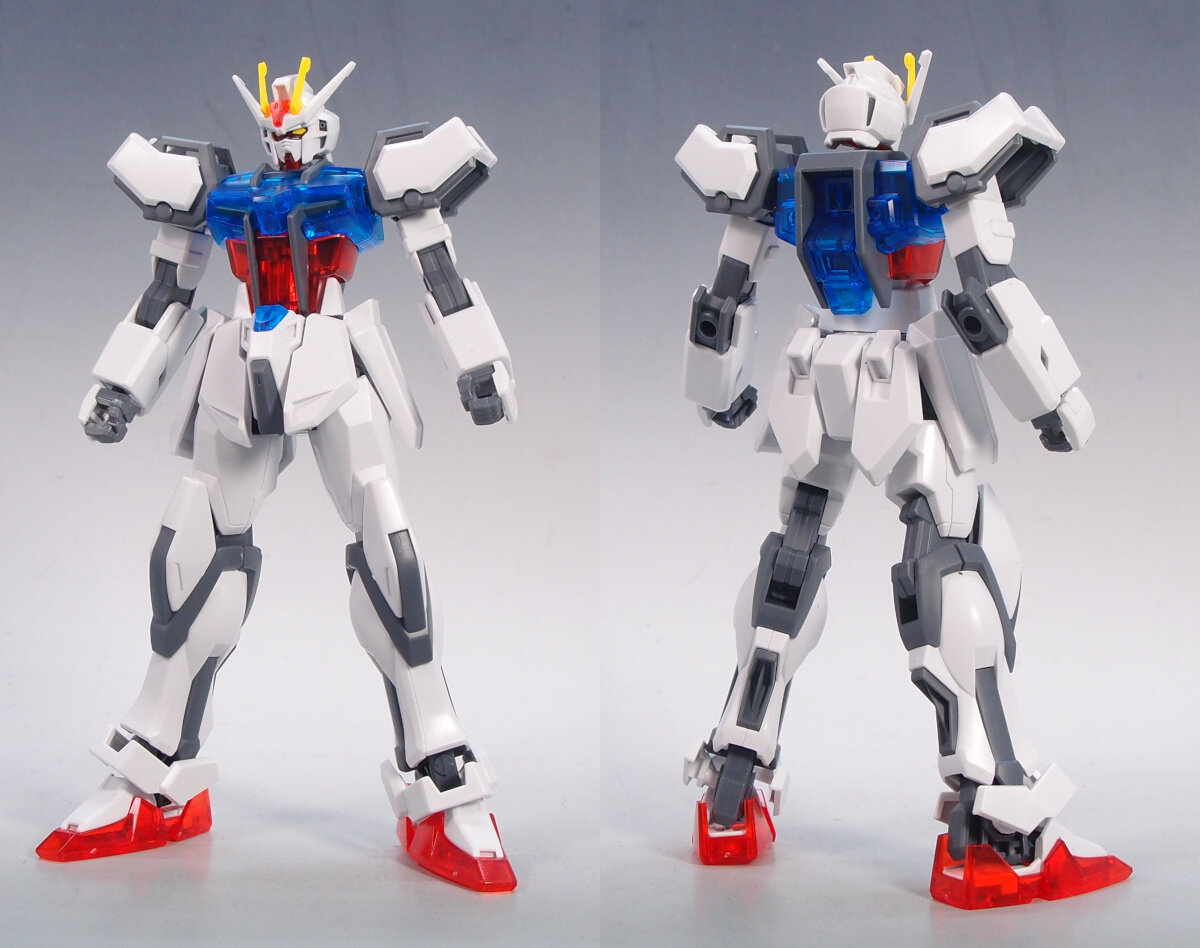 EGストライクガンダム ソリッドクリアアナザー、SDEXダブルオー