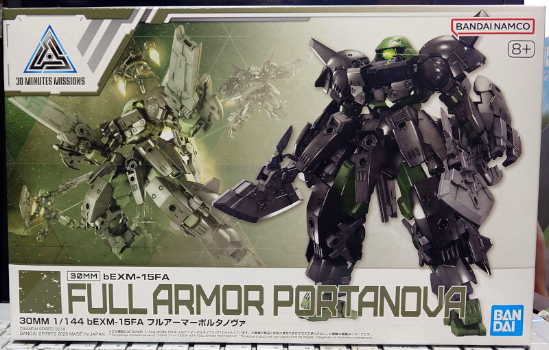 30MM 6点セット フルアーマーポルタノヴァなど 30MM フルアーマーポルタノヴァ : G-01格納庫2（仮）