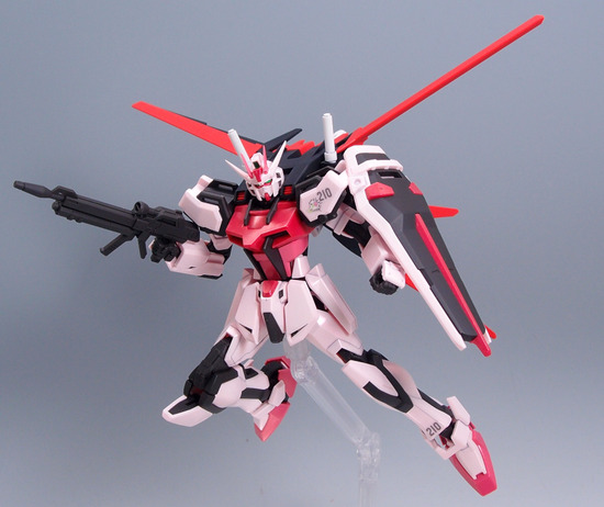 EG ストライクルージュ+ガンバレルストライカー(部分塗装+プチ改修)完成品 EG ストライクルージュ+ガンバレルストライカー(部分塗装+プチ