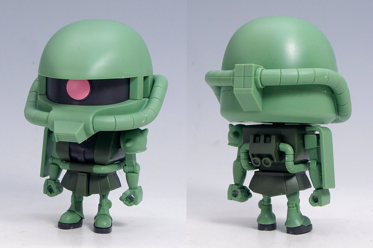 1/1 ザクプラくんDXセット（ランナーVer.再現パーツ付き） : G