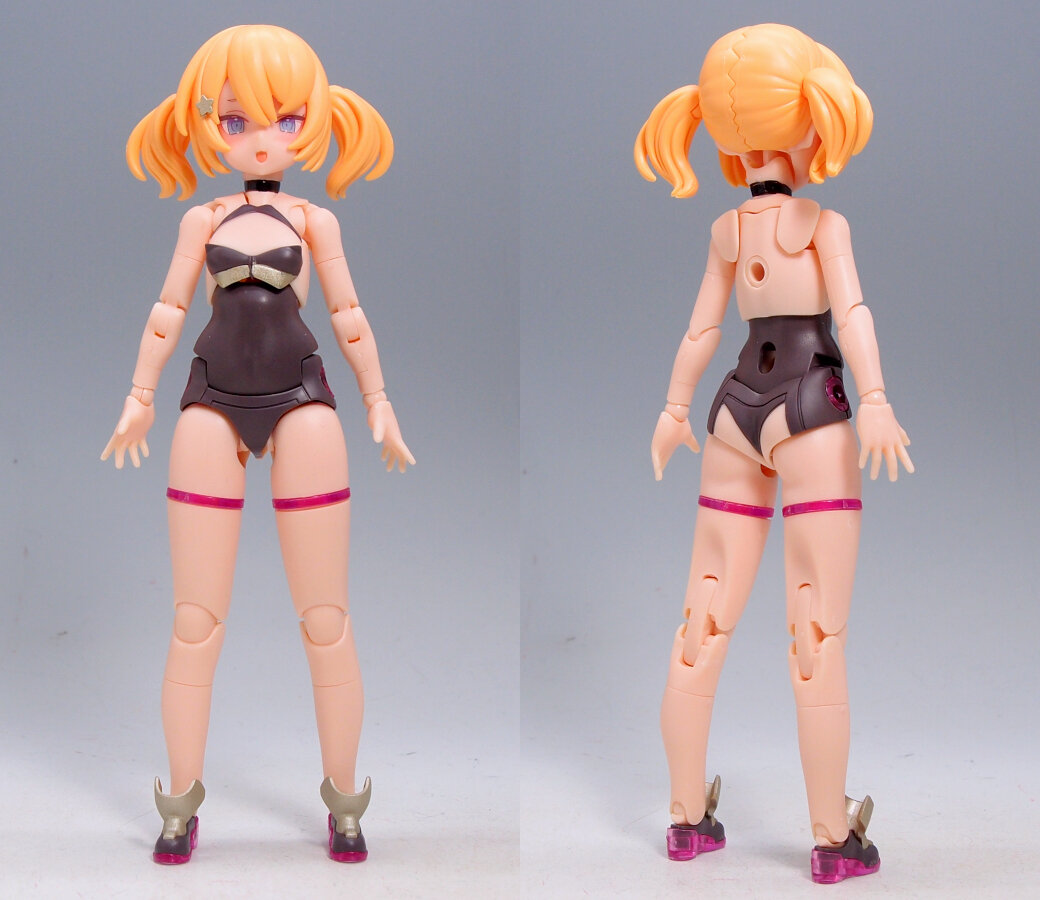 メガミデバイス PUNI☆MOFU 黒マオ 塗装完成品 カラバリ 限定特典付き】PUNI☆MOFU 黒マオ｜コトブキヤオンラインショップ