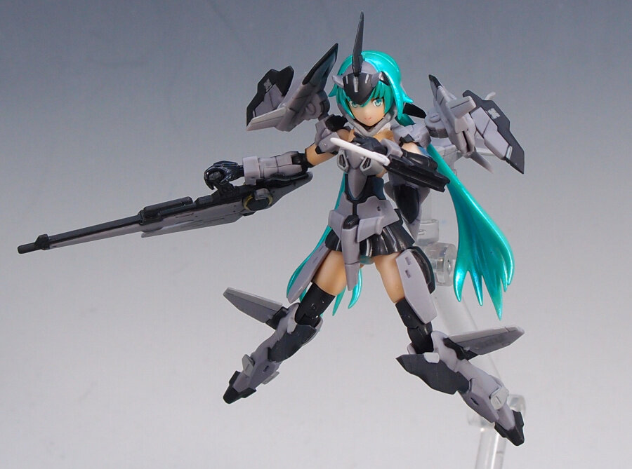 フレームアームズ ガール ハンドスケール スティレット Xf 3 Low Visibility Ver G 01格納庫２ 仮