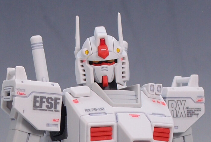 HG ORIGIN RX-78-02 ガンダム ロールアウトカラー : G-01格納庫