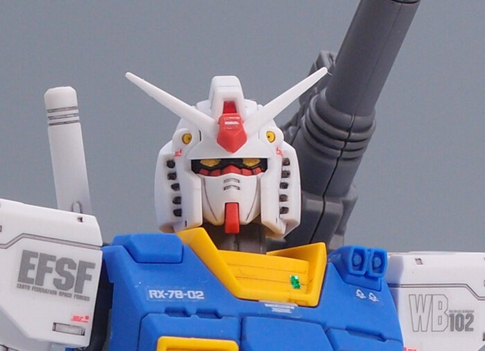 HG ORIGIN RX-78-02 ガンダム(GUNDAM THE ORIGIN版) : G-01 HG ORIGIN RX-78-02 ガンダム(GUNDAM THE ORIGIN版) : G-01