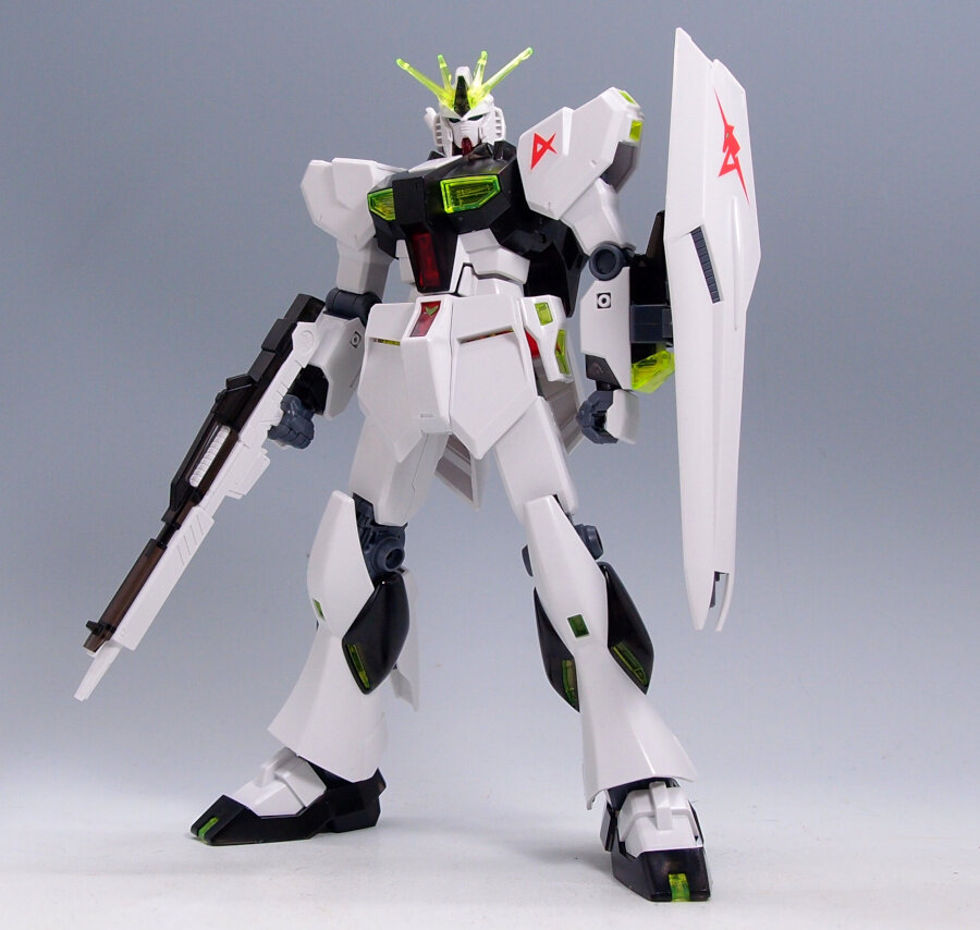 雑記20240921、EG νガンダム ソリッドクリア : G-01格納庫2（仮）