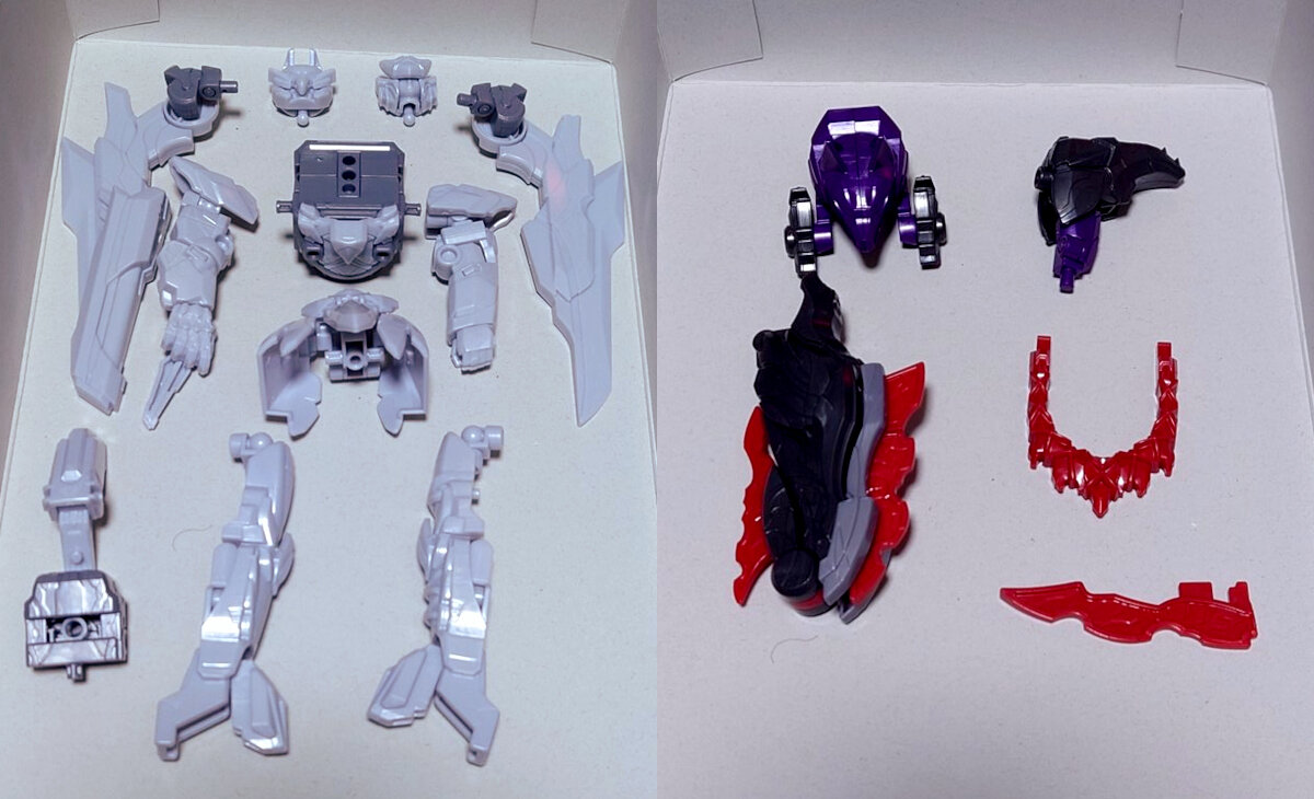 ミニプラ ナンバーワン合体シリーズPB テガジューン&ダークウルフデカ