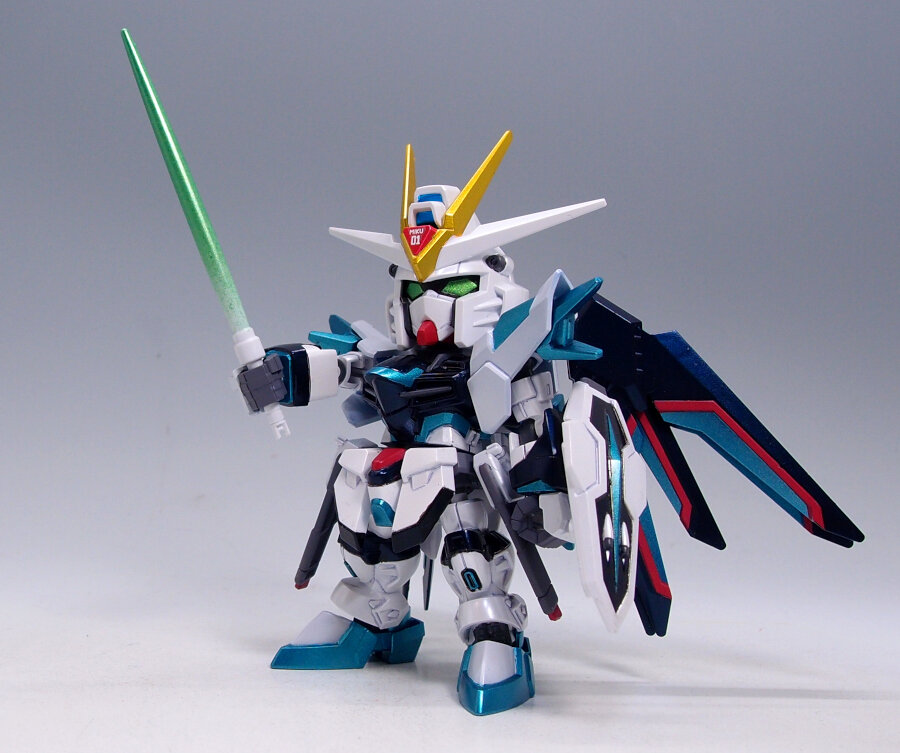 雑記20250525、SDEXライジングフリーダム（ミクカラー塗装） : G-01