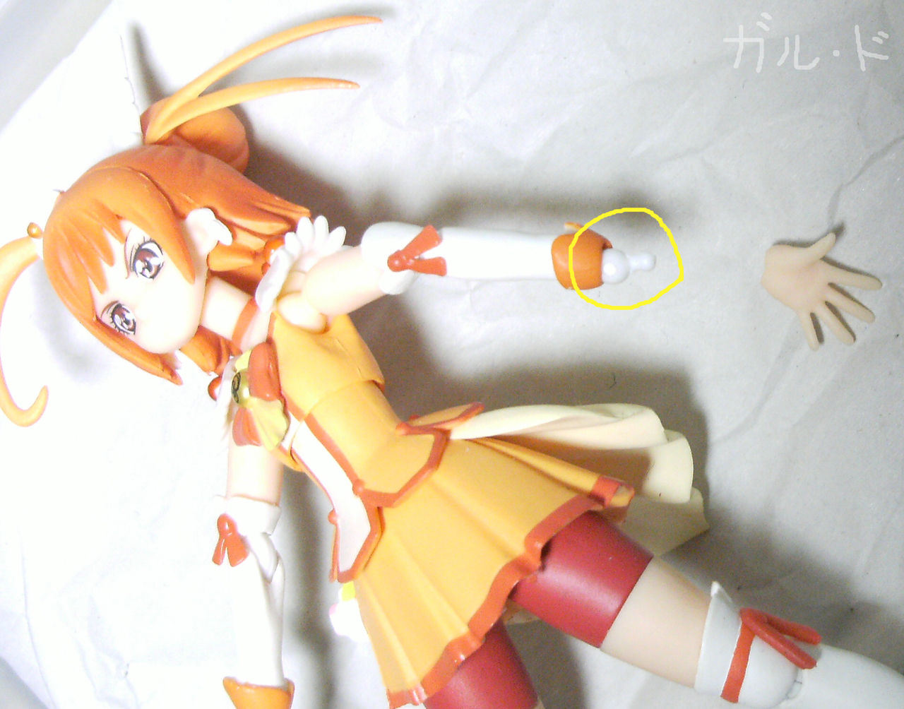 改造 修理 プリキュア フィギュアーツのかったい手首 画像2枚 ガル ドのおもちゃプレイゾーン 改造 修理 プリキュア フィギュアーツのかったい手首 画像2枚 ガル ドのおもちゃプレイゾーン