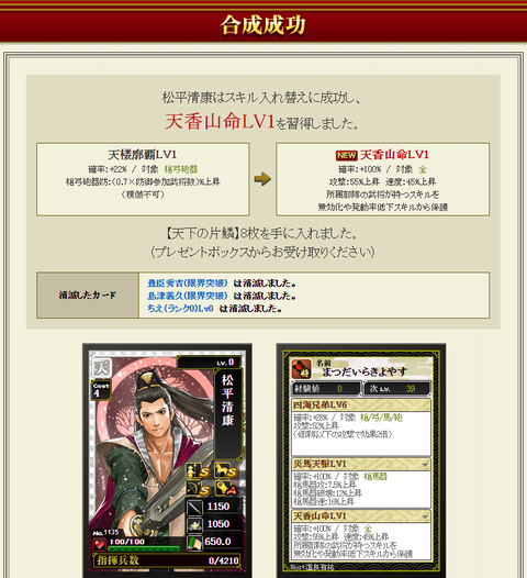 松平合成３②成功