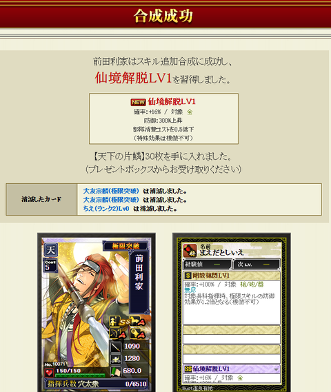 前田極限結果