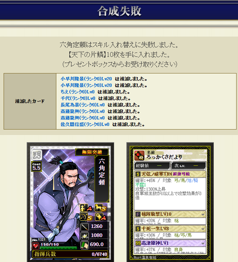 六角最後結果