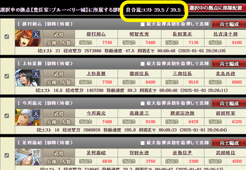 4合流コスト
