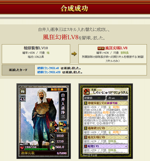 白井ラスト結果