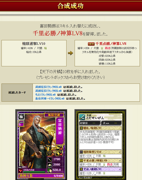 影富田2枠目結果