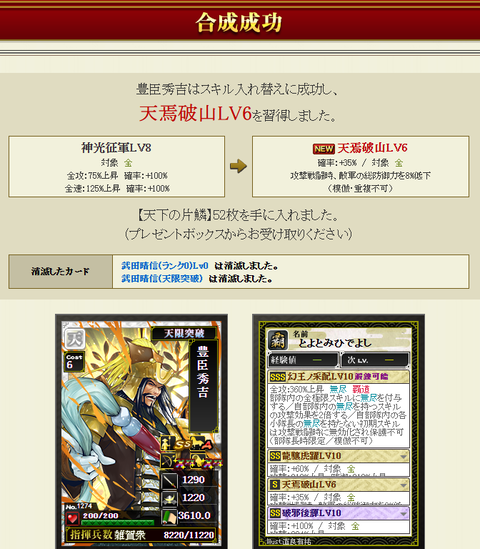 秀吉付け替え結果