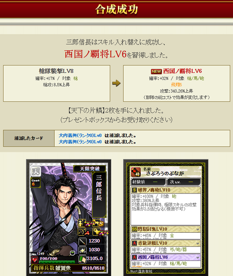 三郎付け替えラスト結果