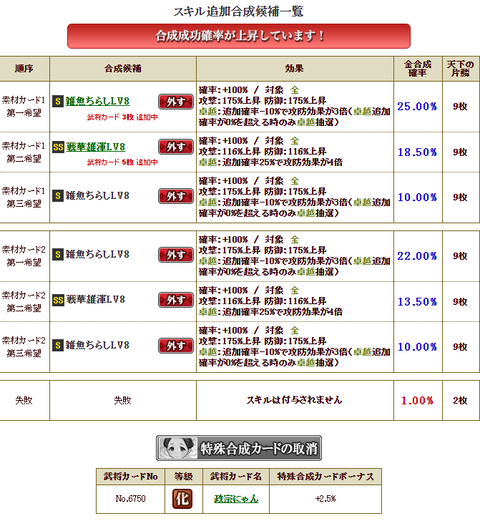 武蔵極限入れ替え２
