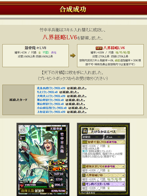 八界付け直し結果