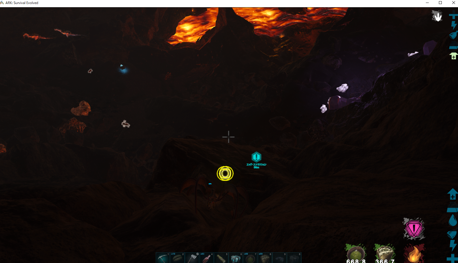 Arkジェネシス鈍足日記 火山 マグマサウルスの卵ゲット ガリレオブログ Arkジェネシス鈍足日記 火山 マグマサウルスの卵ゲット ガリレオブログ